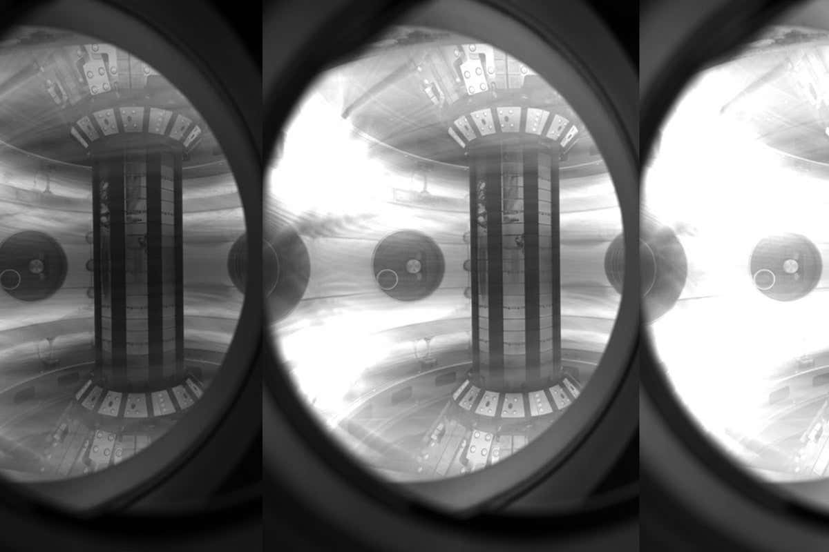 Inside of fusion reactor