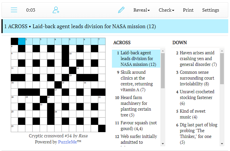 Cryptic crossword #54: Young predator shredded towel (5)