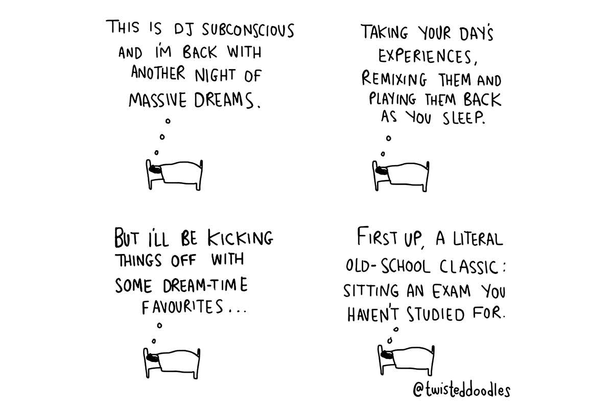 Twisteddoodles tunes in for the late night show with DJ subconscious