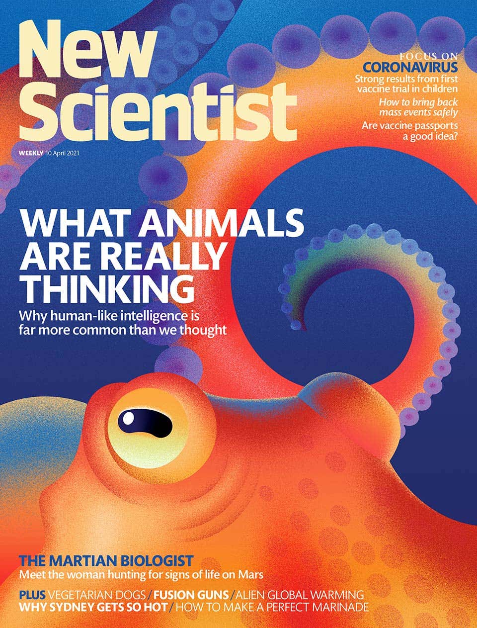 New Scientist issue 3329 cover