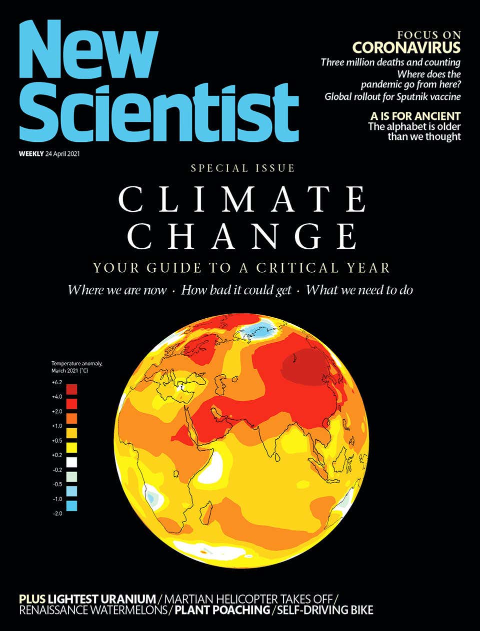 New Scientist issue 3331 cover