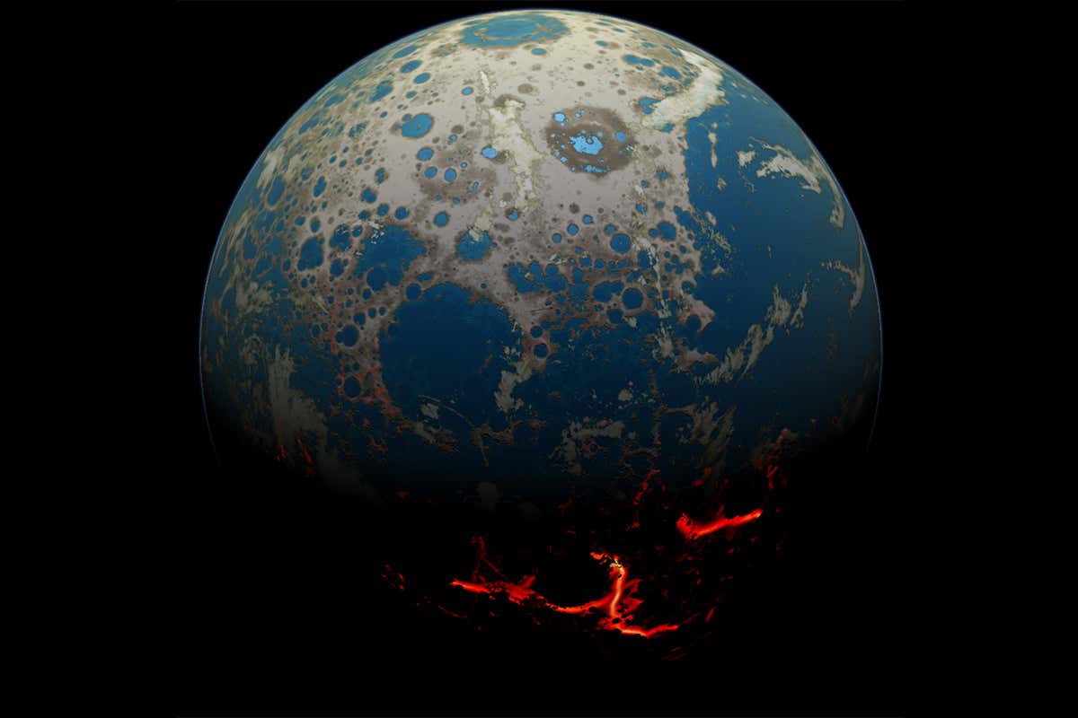 Earth’s land may have formed 500 million years earlier than we thought
