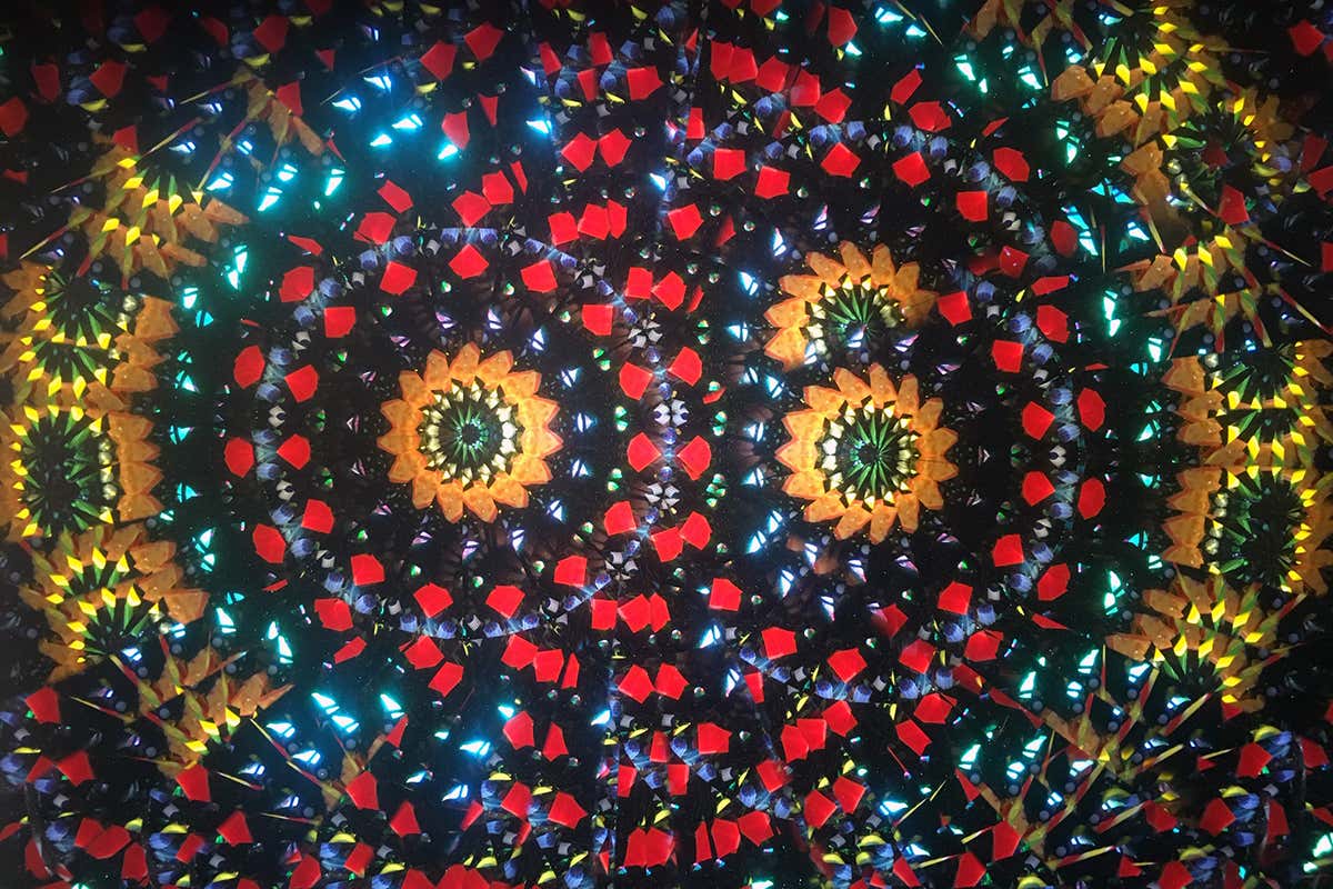 Nature's hardest-to-reproduce colours recreated in exhibition