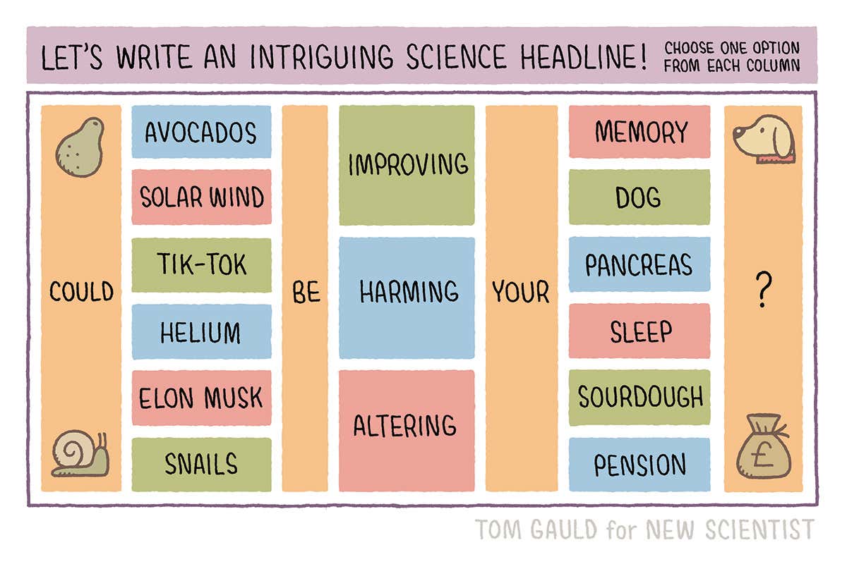 New Scientist. Science news and long reads from expert journalists, covering developments in science, technology, health and the environment on the website and the magazine.
