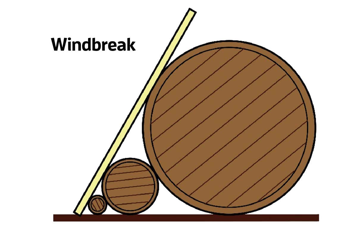 Puzzle #112: What is the diameter of the third barrel?