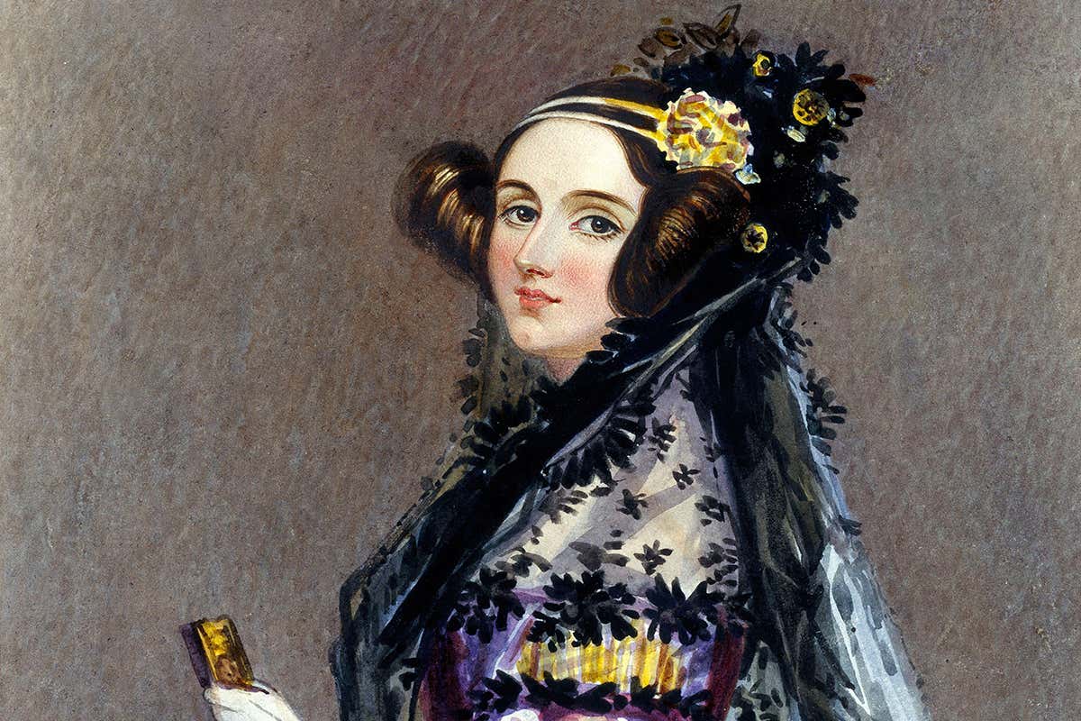 Portrait of Ada Lovelace by Alfred Edward Chalon