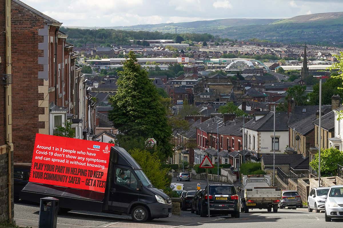 indian variant Blackburn