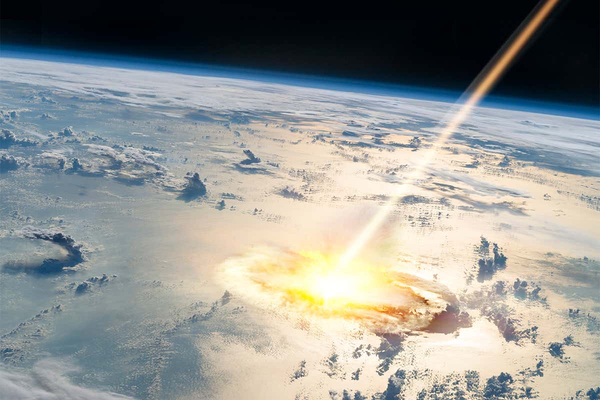 Asteroid strike