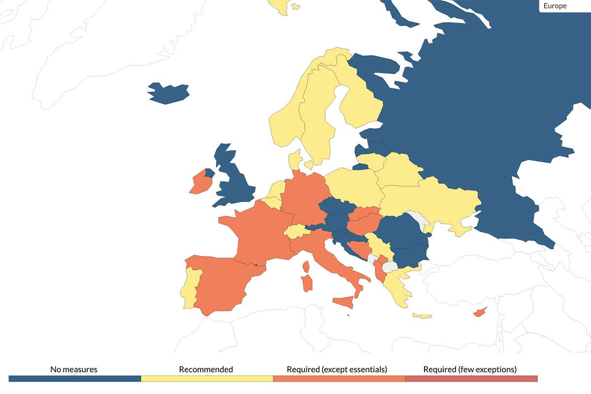 5 charts that tell the story of how the coronavirus pandemic unfolded