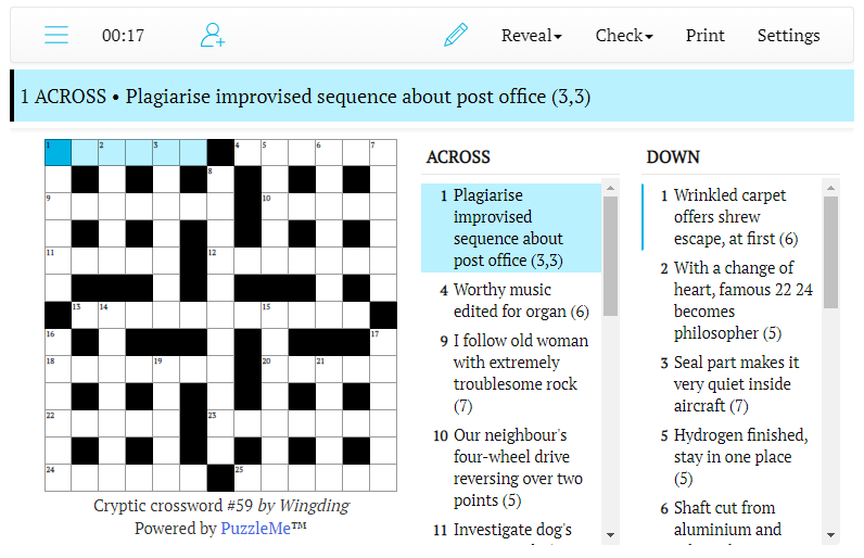 Cryptic crossword #59: Alpha males holding simple plant mixture (7)