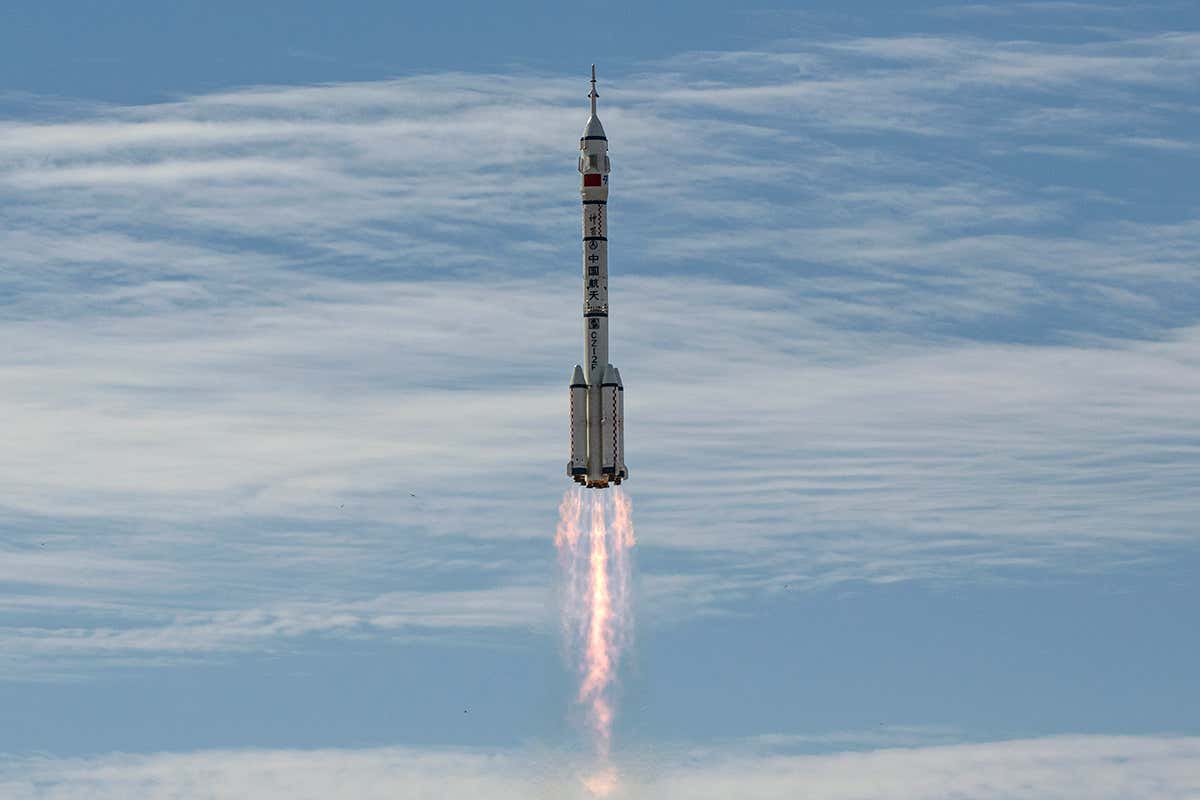 China has launched the first astronauts to its new space station