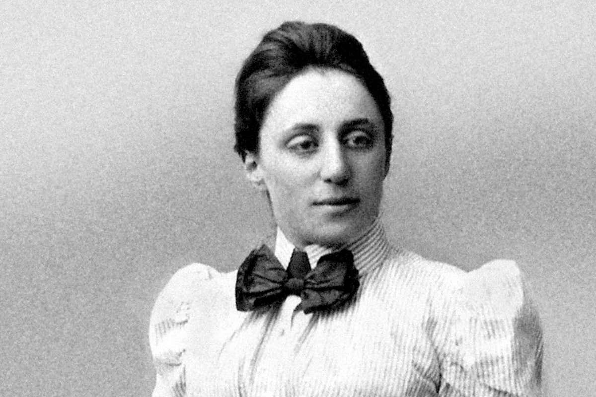 Portrait of the German mathematician Amalie Emmy Noether (1882-1935), c.1910