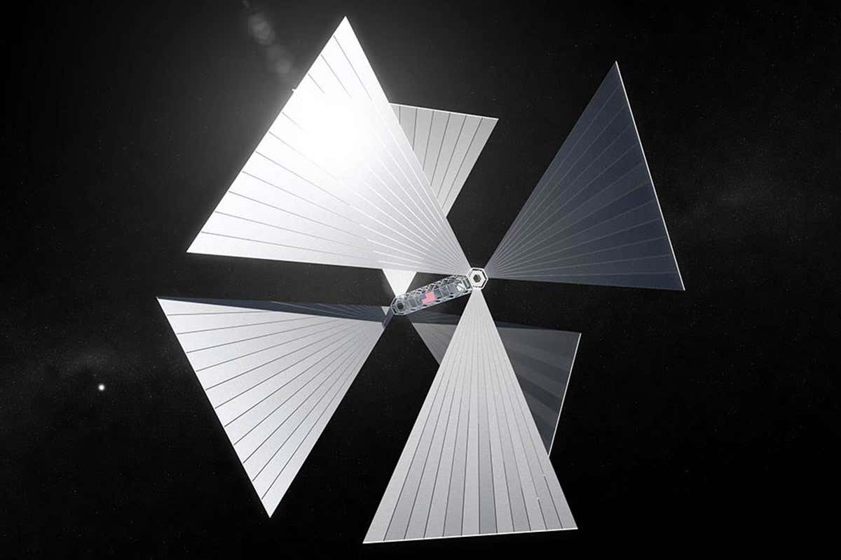 Solar sails could help spacecraft get up to speed
