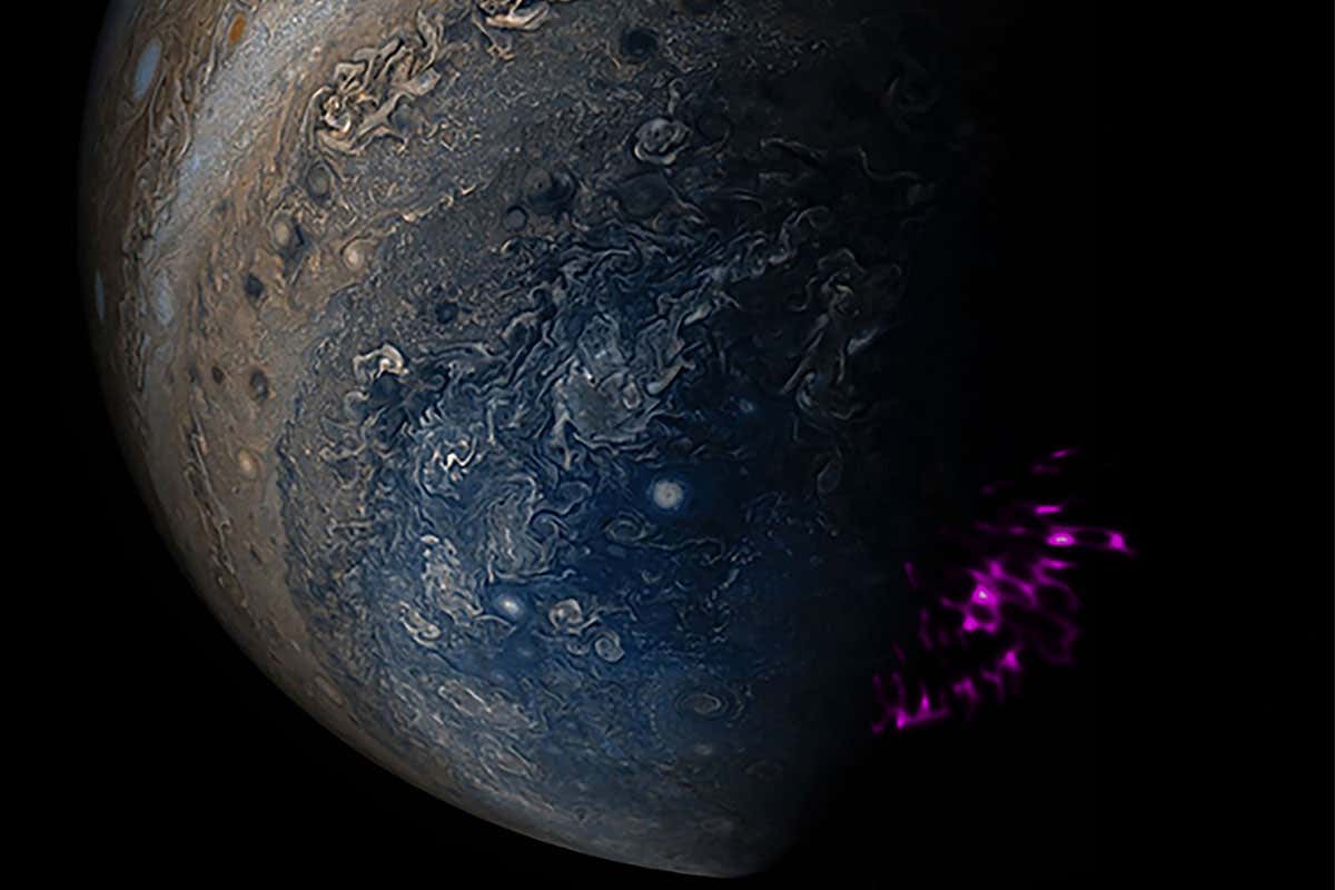 Mysterious X-ray flares on Jupiter come from magnetic field vibrations