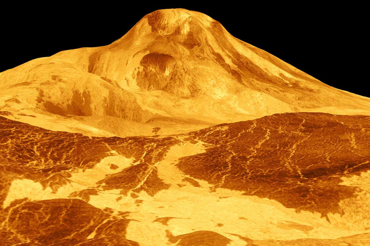 Strange gas in Venus’s clouds may be a sign of volcanoes, not life