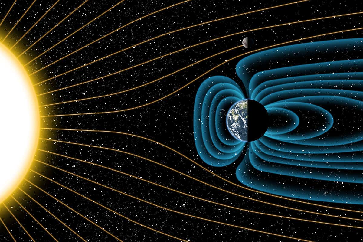 The moon may never actually have had a strong magnetic field