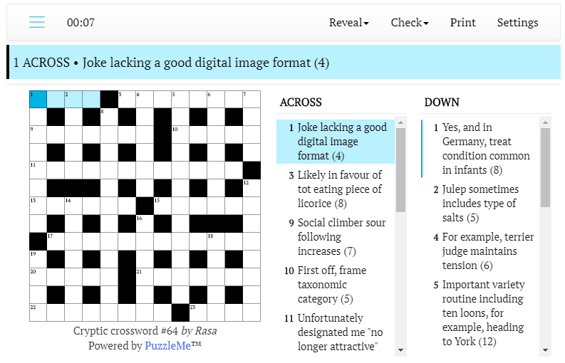 Cryptic crossword #64: Zoologist's device component flipped (4)
