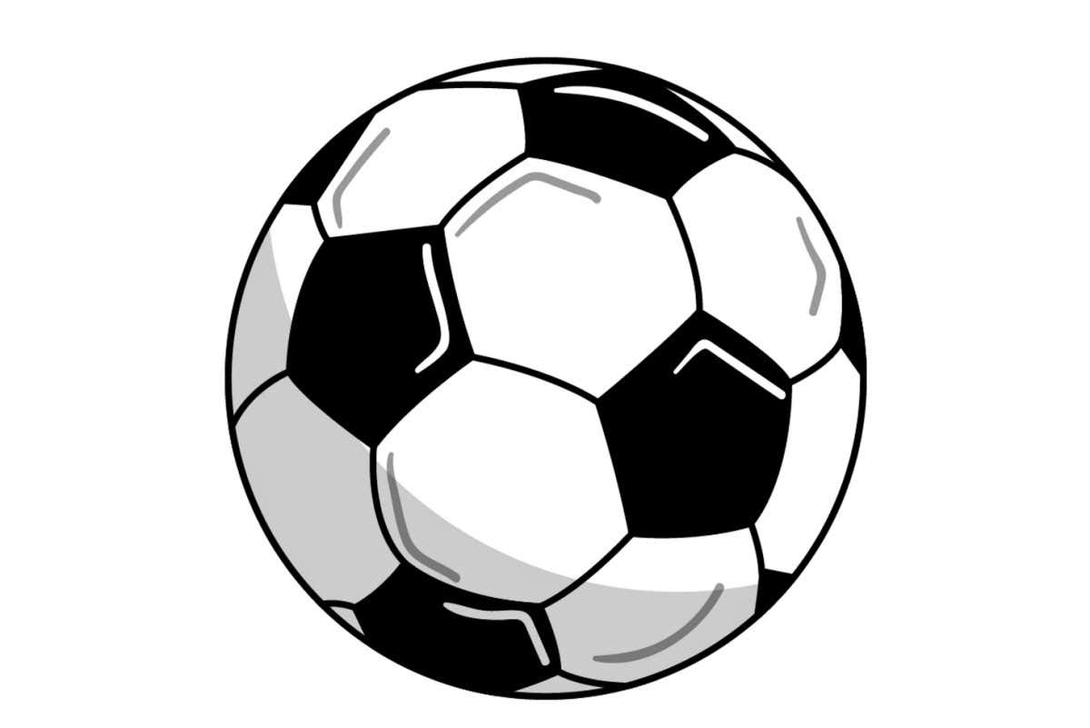 Soccer ball Flat icon illustration isolated on white background; Shutterstock ID 1665351253; purchase_order: PHOTO; job: 28 August issue; client: NS; other: