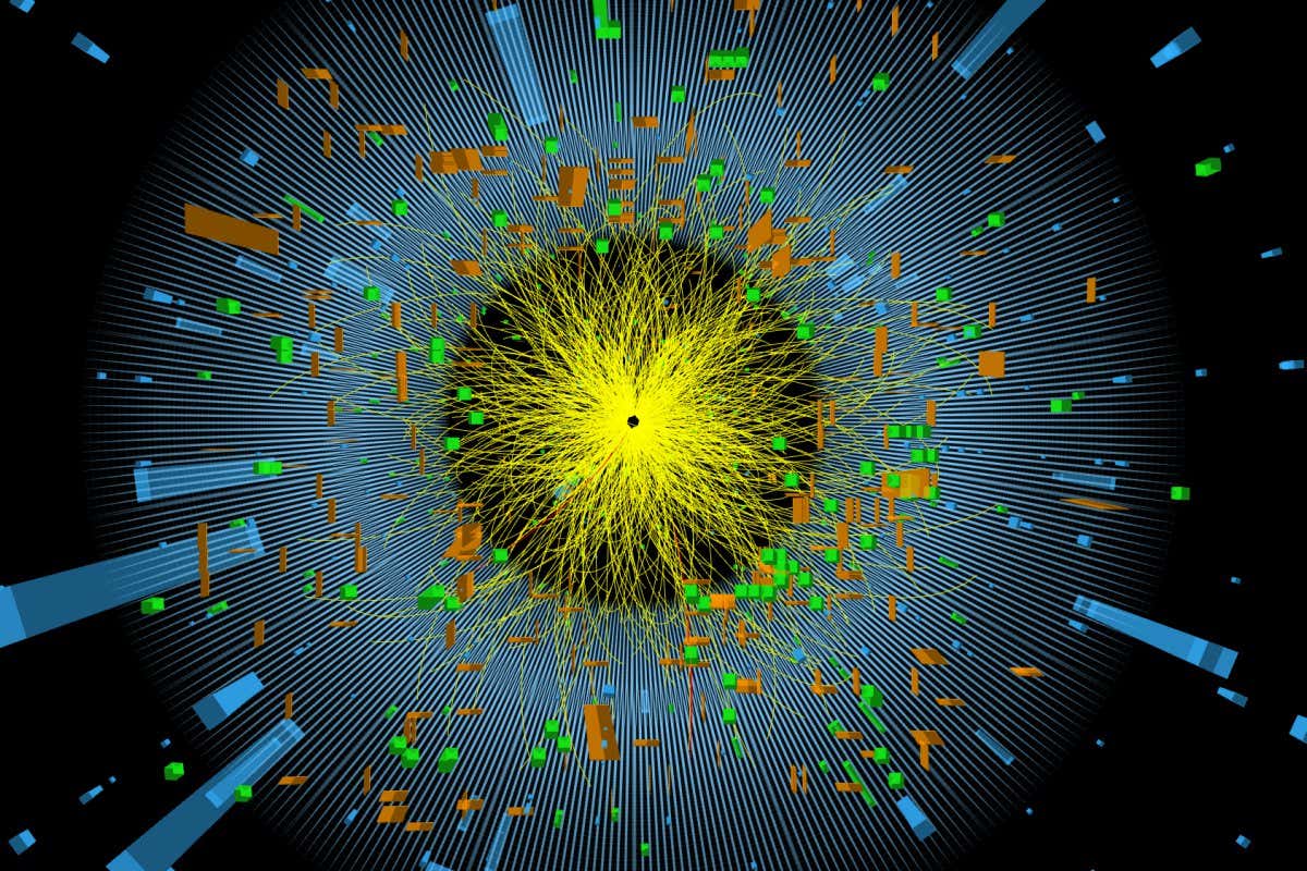 Collisions recorded by the CMS detector