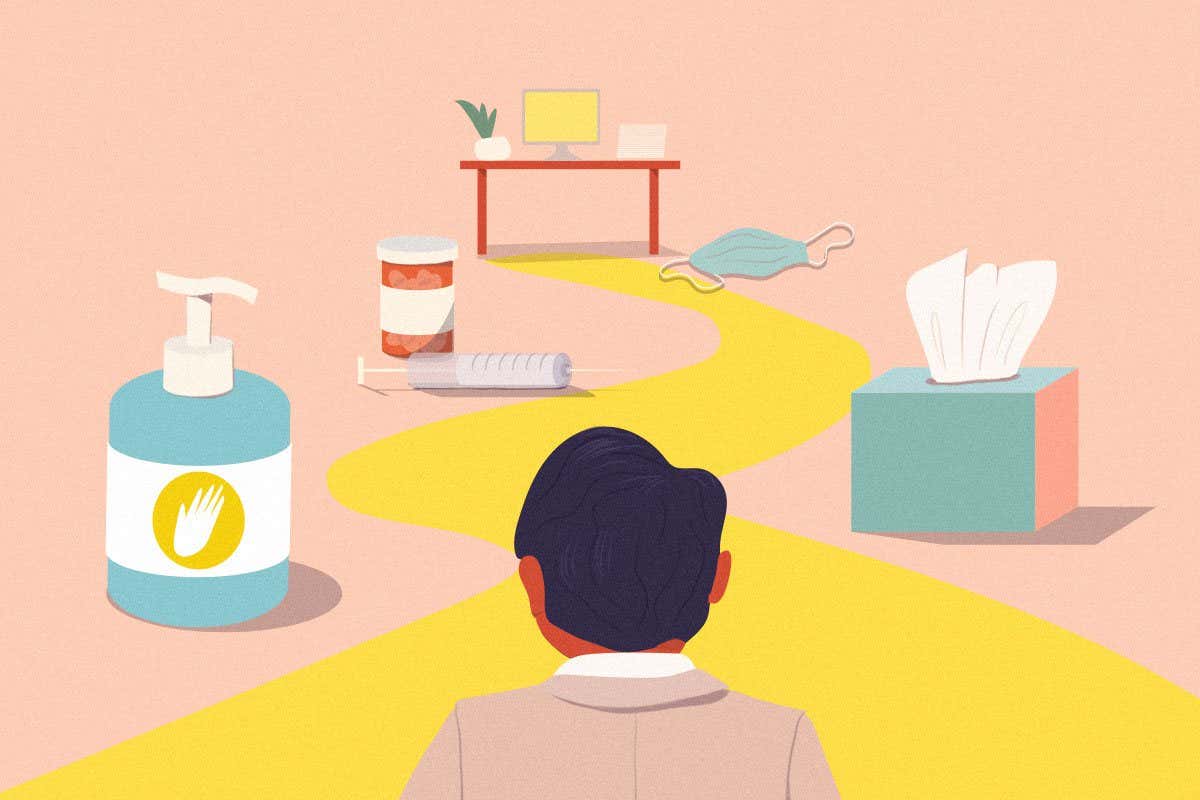 We should isolate when we have flu, not just covid-19