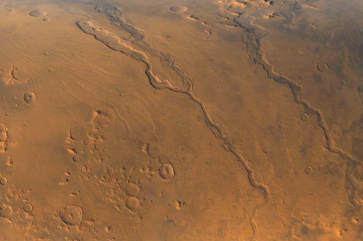 Channels on Mars