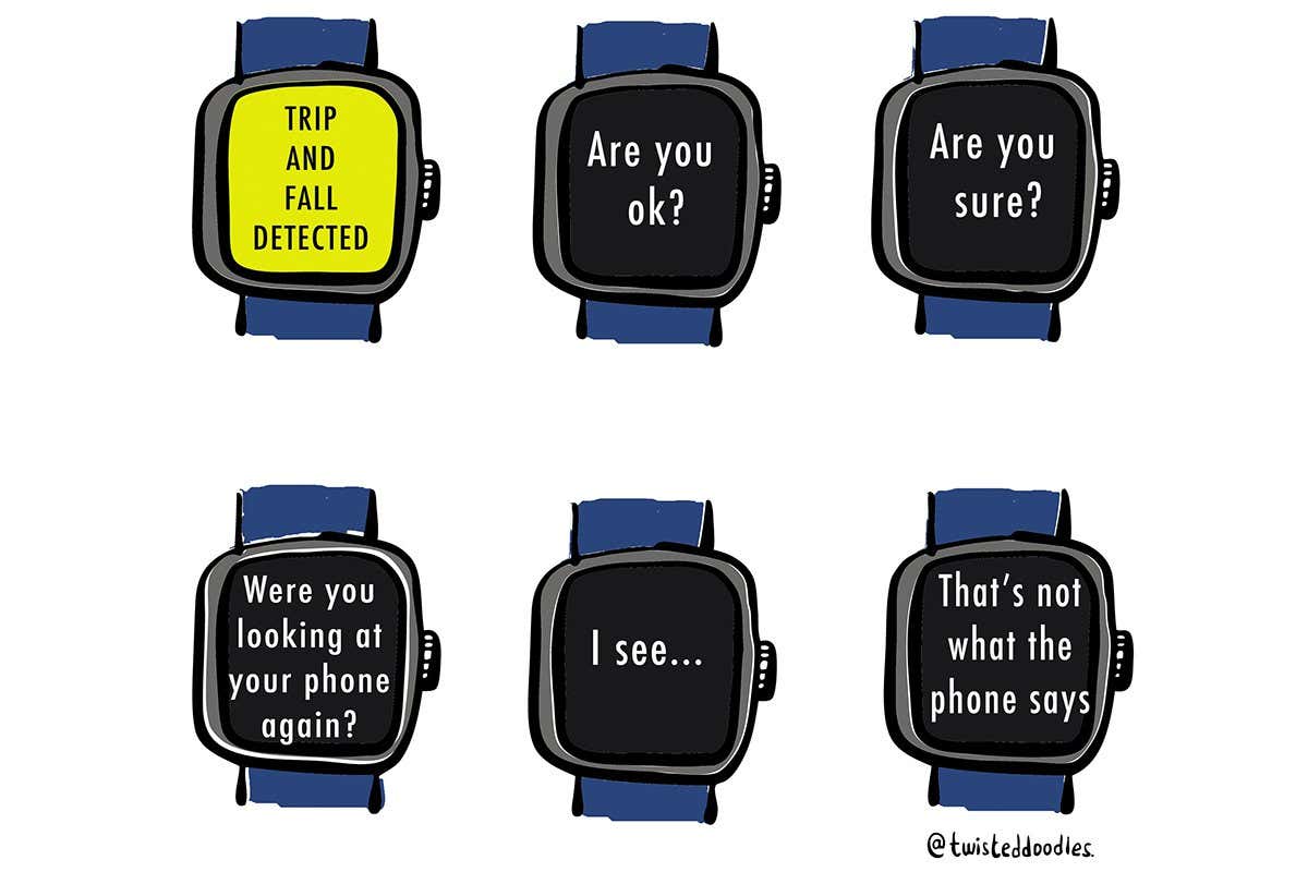 Twisteddoodles detects a trip and fall