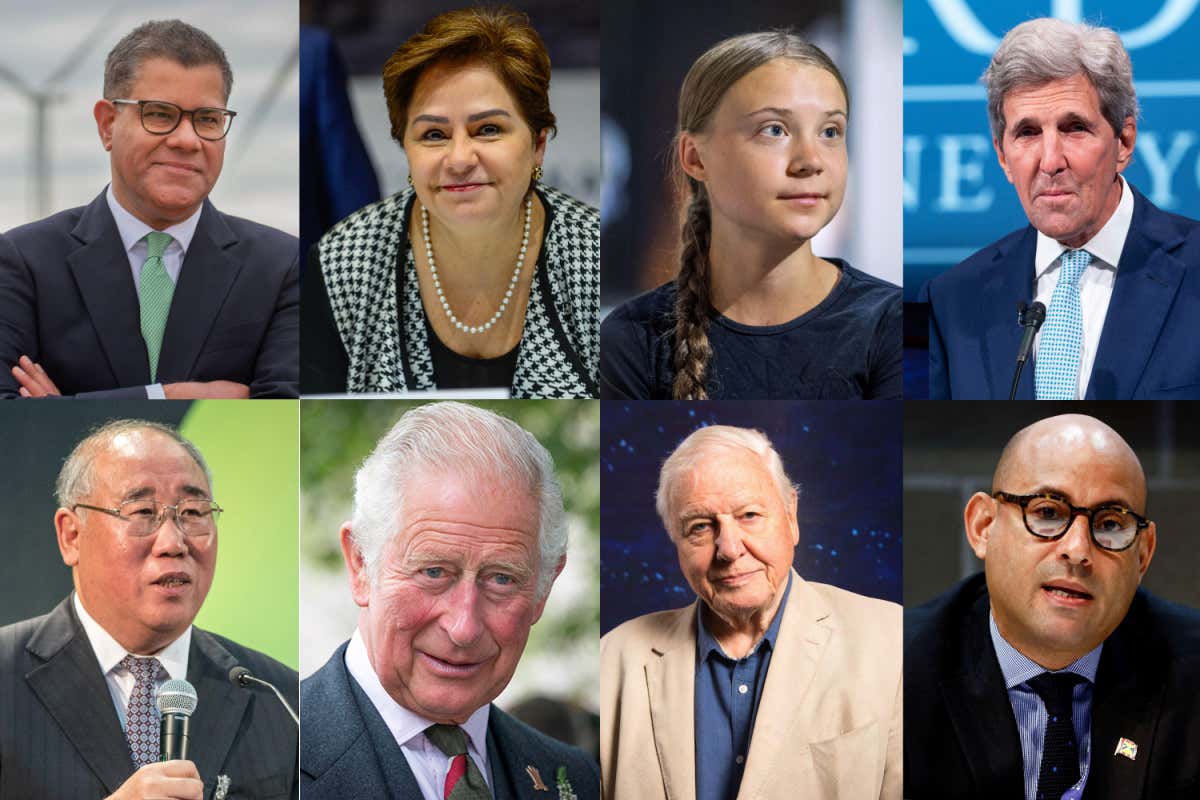 Meet the key players and big names at the COP26 climate summit
