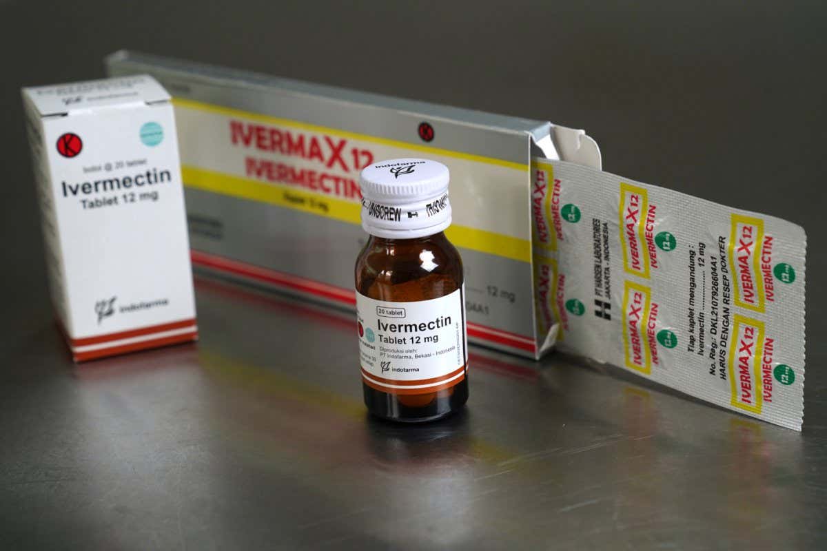 Ivermectin tablets arranged in Jakarta, Indonesia, on Thursday, Sept. 2, 2021. The U.S. Food and Drug Administration warned??Americans against taking??ivermectin, a drug usually used on animals, as a treatment or prevention for Covid-19. Photographer: Dimas Ardian/Bloomberg via Getty Images