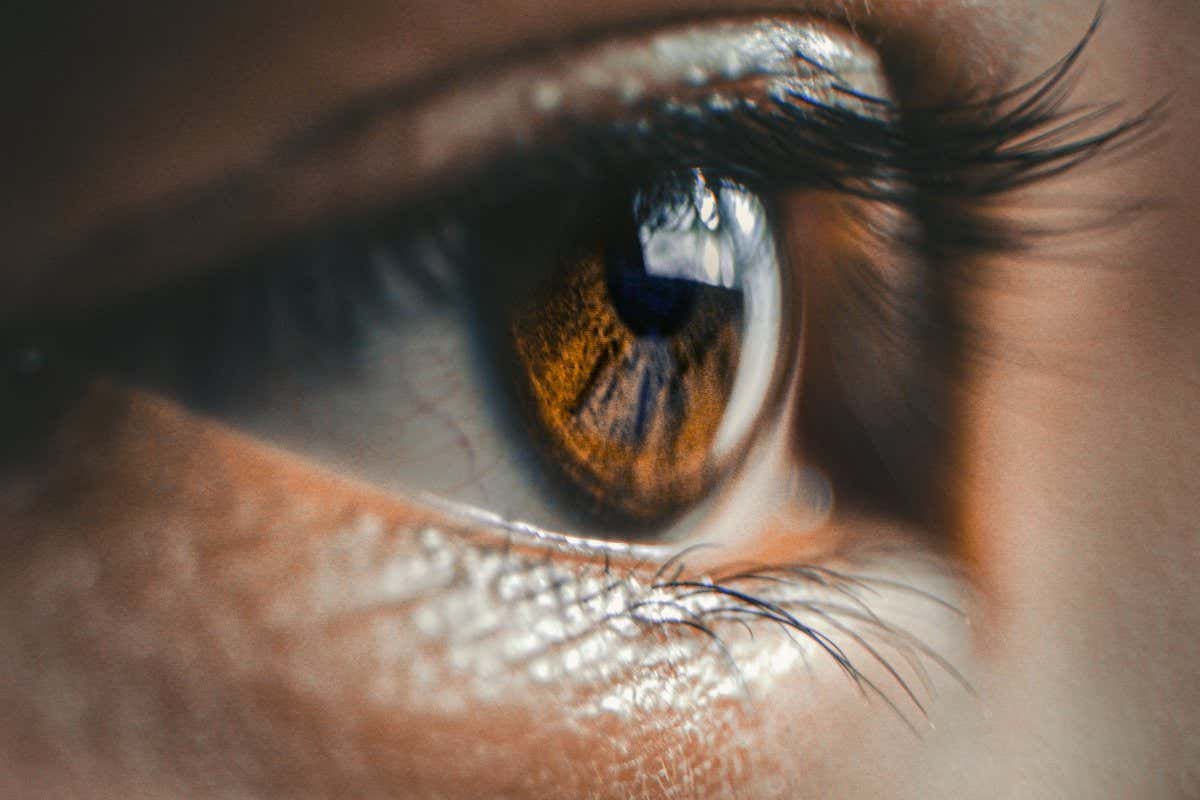 Extreme Close-Up Of Human Eye