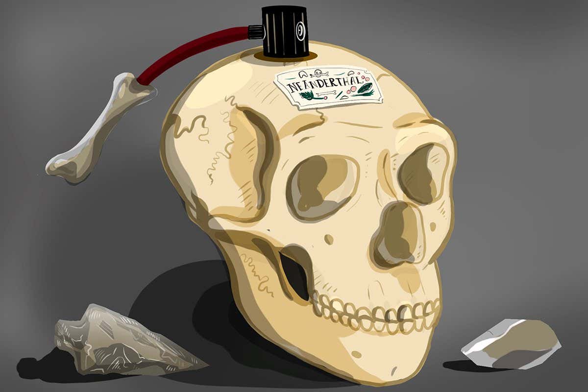Finally, a perfume to give you that distinct whiff of Neanderthal