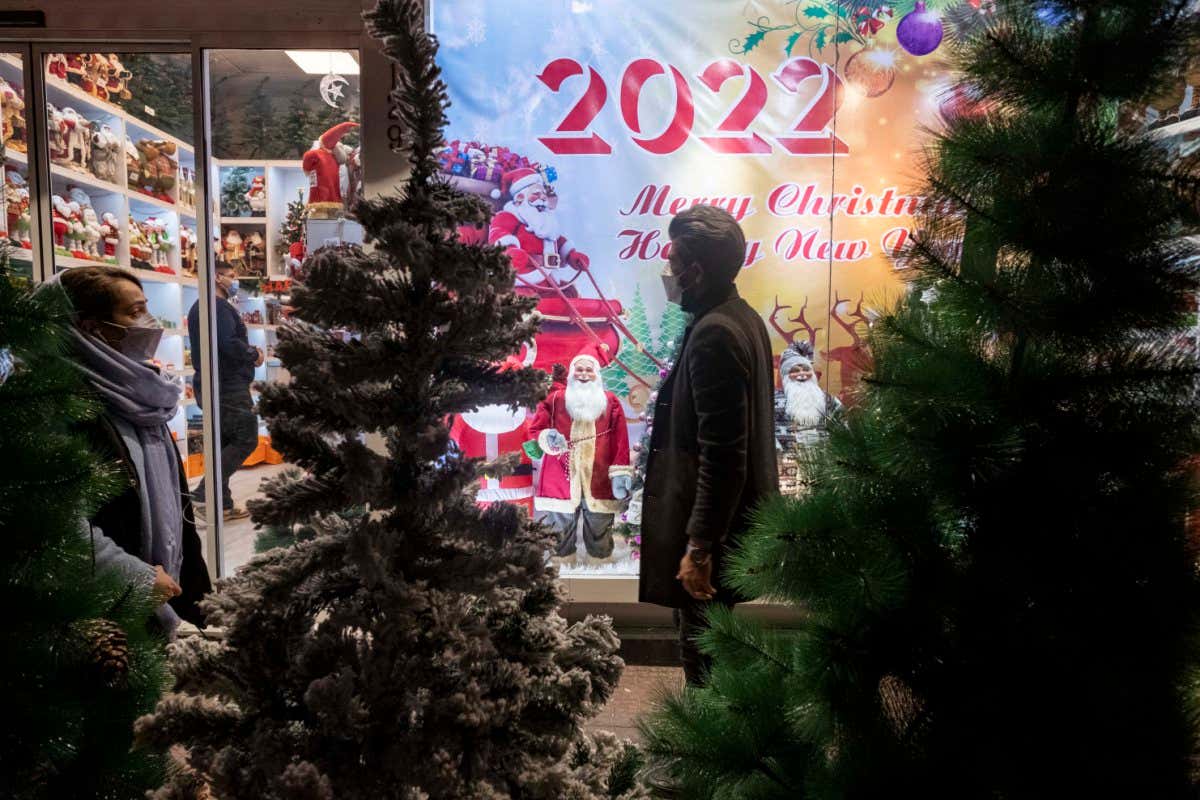 A shop window in Tehran, Iran