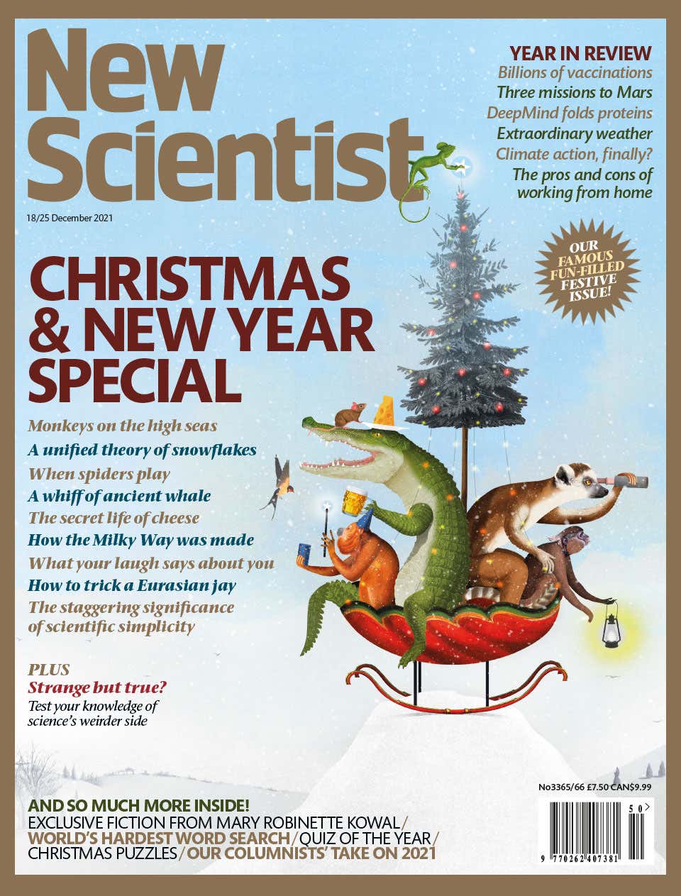 New Scientist issue 3365 cover