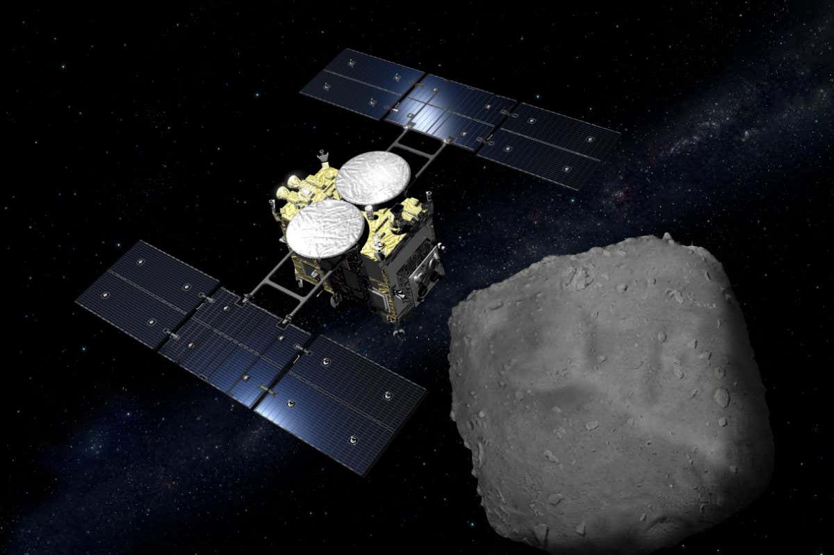 Hayabusa 2 near Ryugu