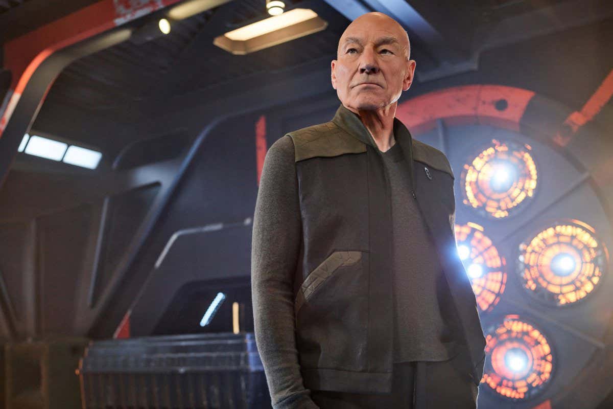 PICARD Sir Patrick Stewart as Jean-Luc Picard of the CBS All Access series STAR TREK: PICARD.