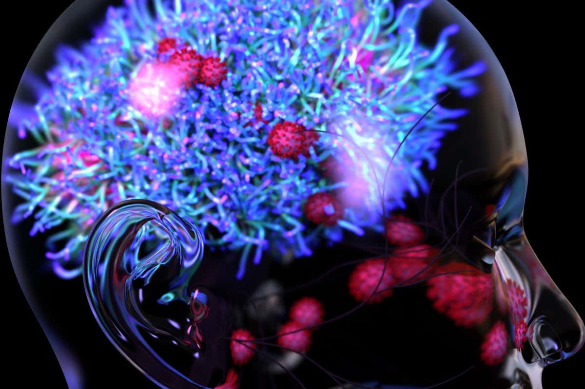 Illustration of SARS-Cov-2 virus