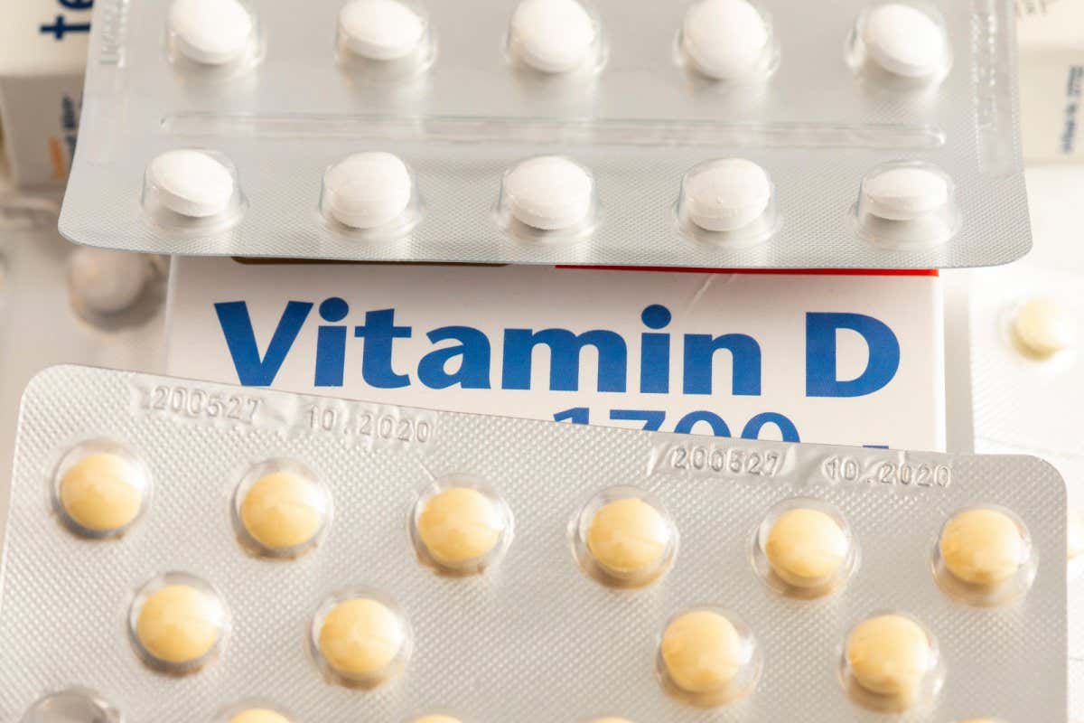 Vitamin D tablets