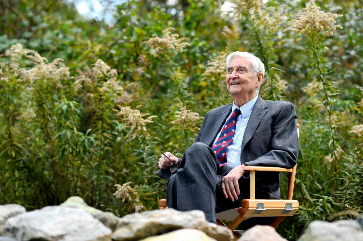 American biologist E.O. Wilson 