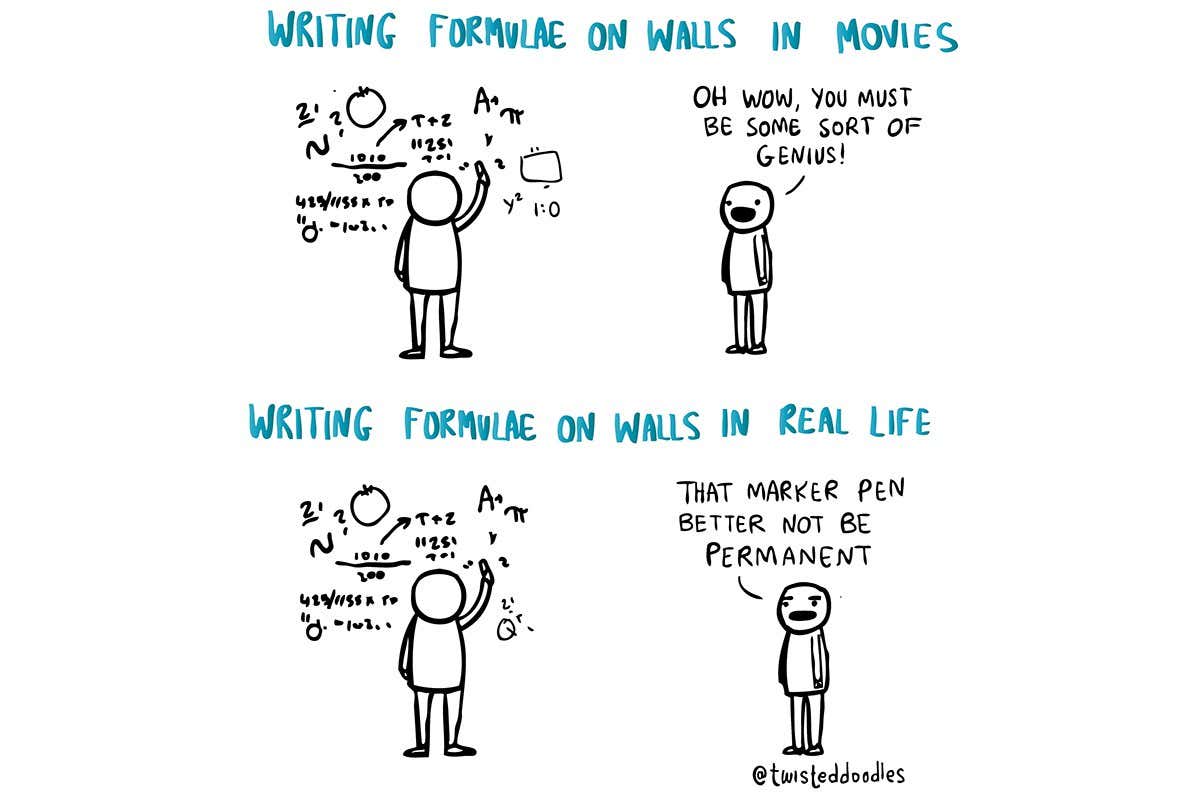 Twisteddoodles: The unfortunate reality of eureka moments