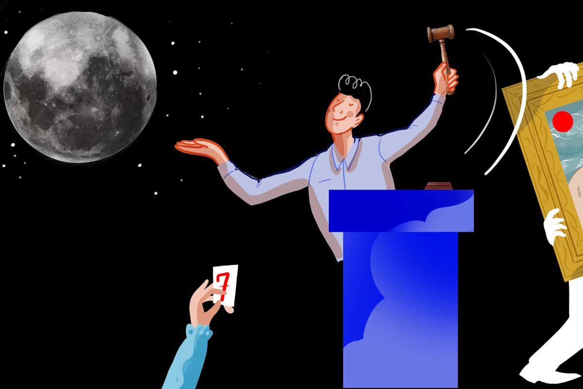 The neoliberal think tank that wants to sell the moon
