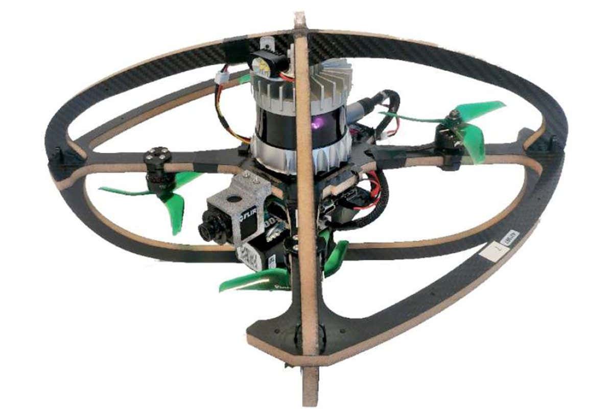 The RMF-Owl is designed to be collision-tolerant for subterranean exploration