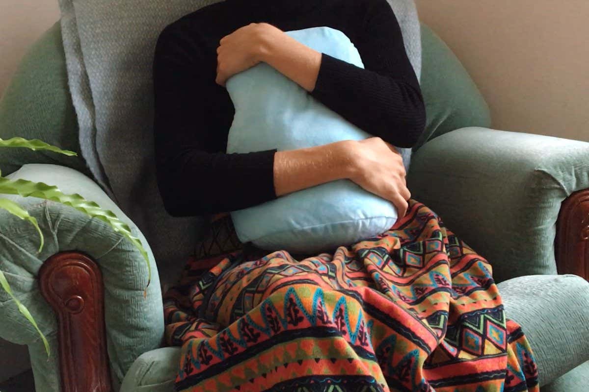 The prototype pillow expands and deflates like human lungs