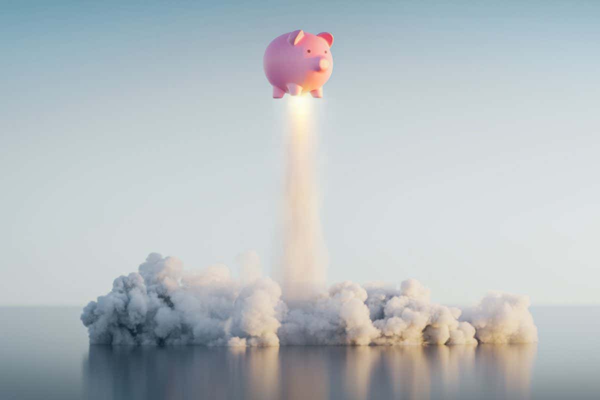 Piggy Bank,3d Render