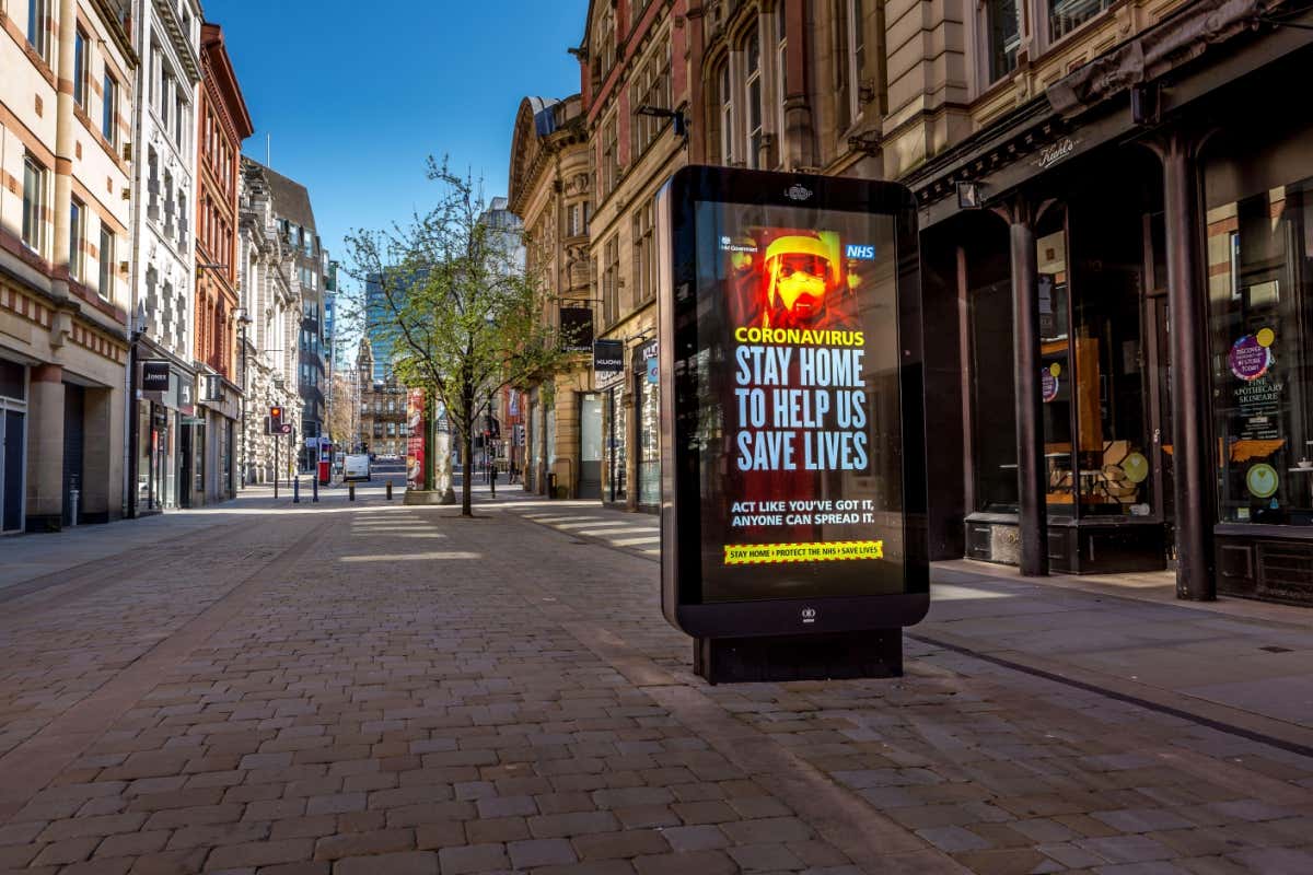 Empty Streets during Coronavirus Outbreak United Kingdom