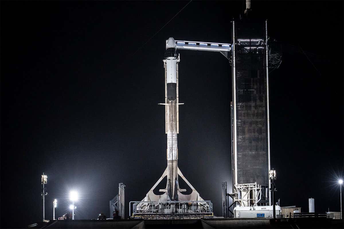 Axiom SpaceX ahead of launch