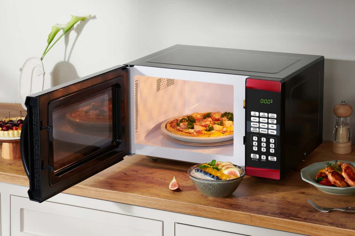 Does microwaved food taste inferior to that cooked conventionally?