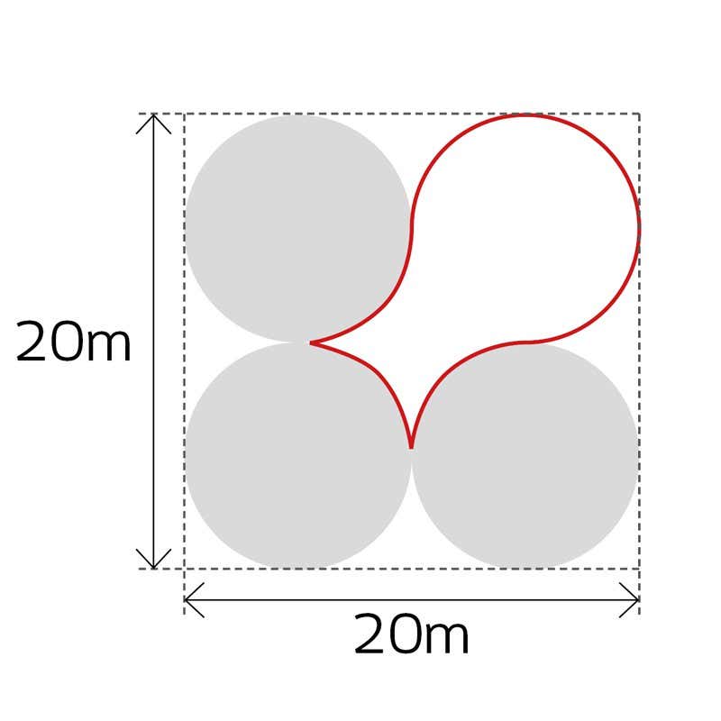 Puzzle #165: Can you calculate the area of land for rent?