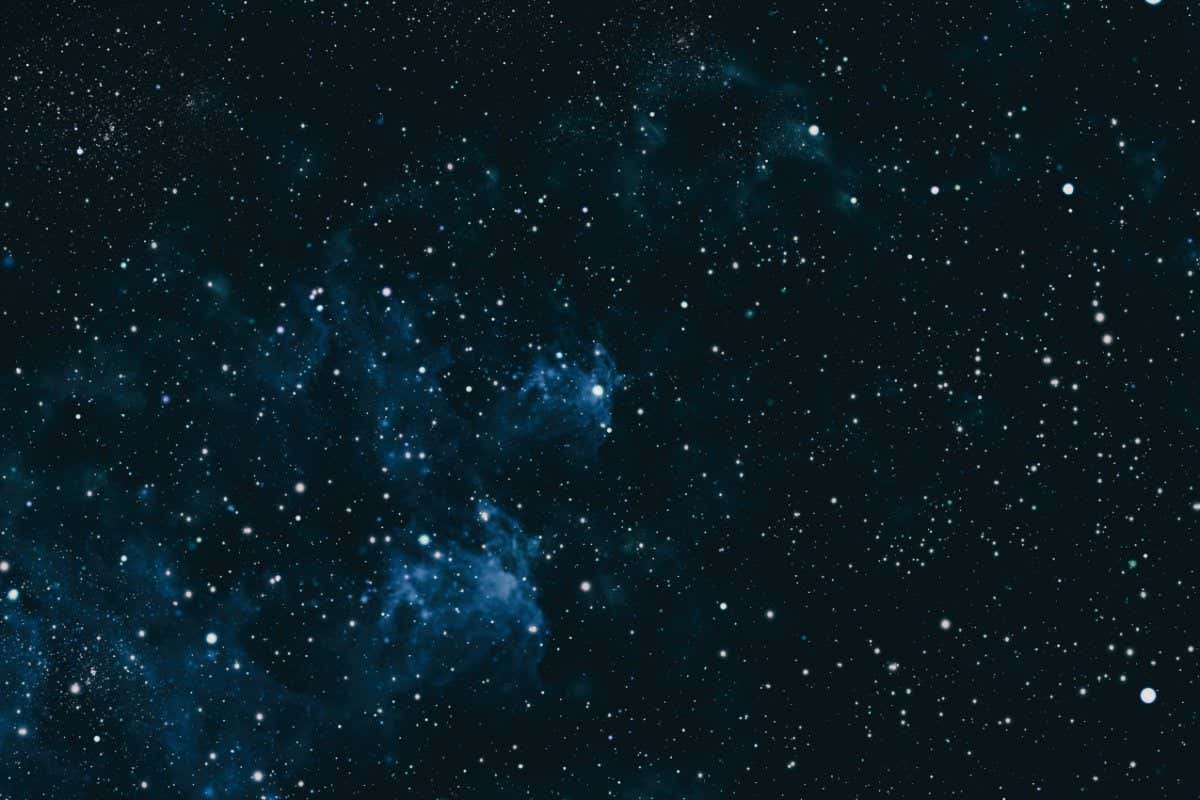 Starry outer space background texture