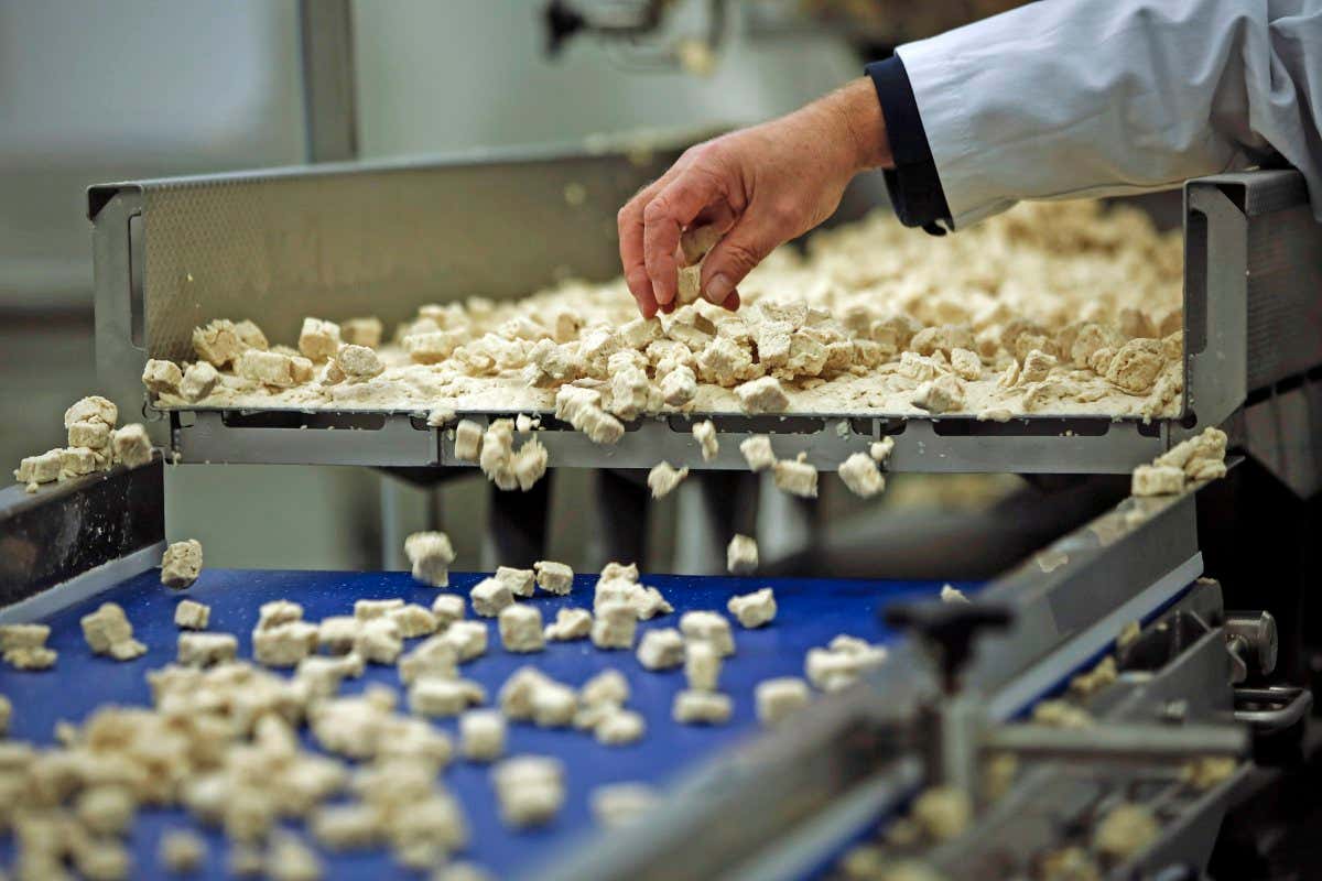 meat free 'chicken pieces' of Quorn