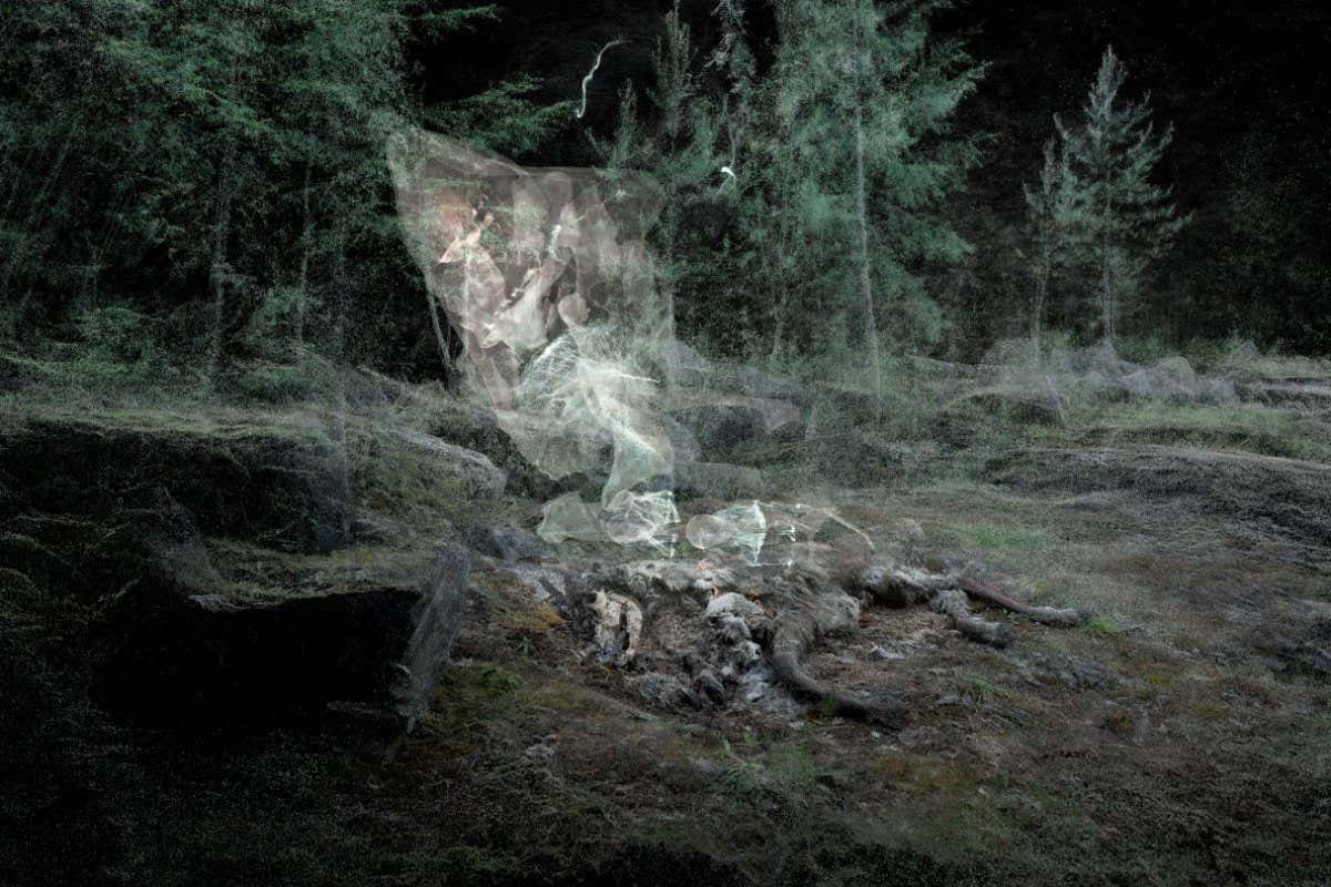 Pierre Huyghe, If The Swamp, 2021 Courtesy of the artist; Hauser and Wirth, London; Kistefos 3D Scanning, point cloud visualization and point cloud engine by ScanLAB Projects ? Pierre Huyghe.jpg