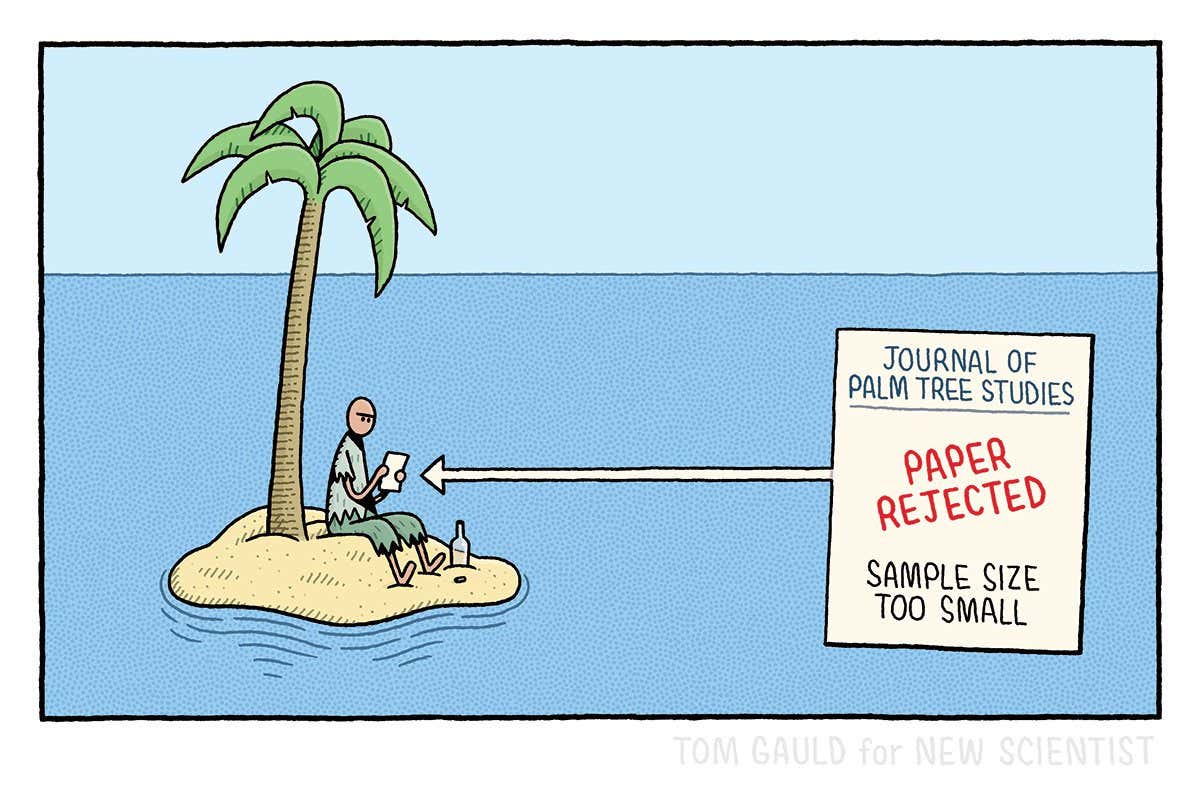 Tom Gauld looks into the Journal of Palm Tree Studies